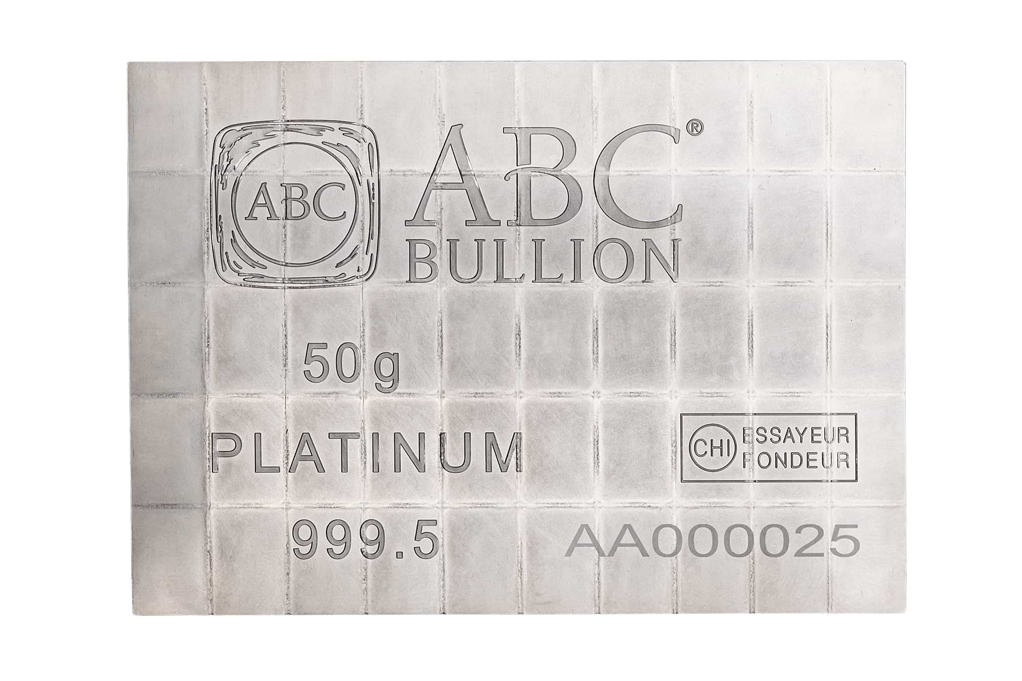 50x1g CombiBar ABC Platinum Minted 999.5 Platinum 4 50x1g CombiBar ABC Platinum Minted 999.5 Platinum