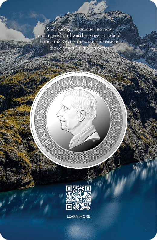 Untamed Landscapes The Kiwi 1 oz Silver Coin BlisterPack Silver