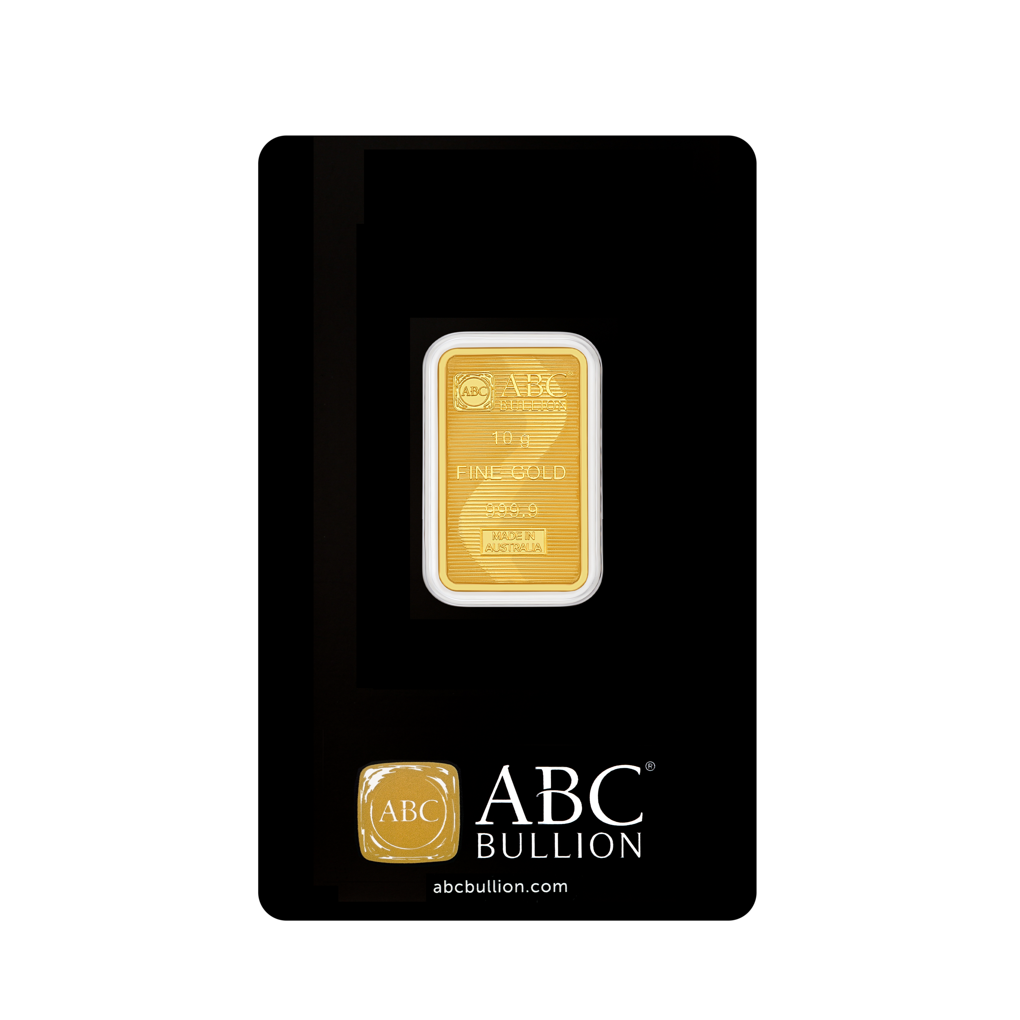 10g ABC Bullion Gold Minted Tablet 9999 Gold