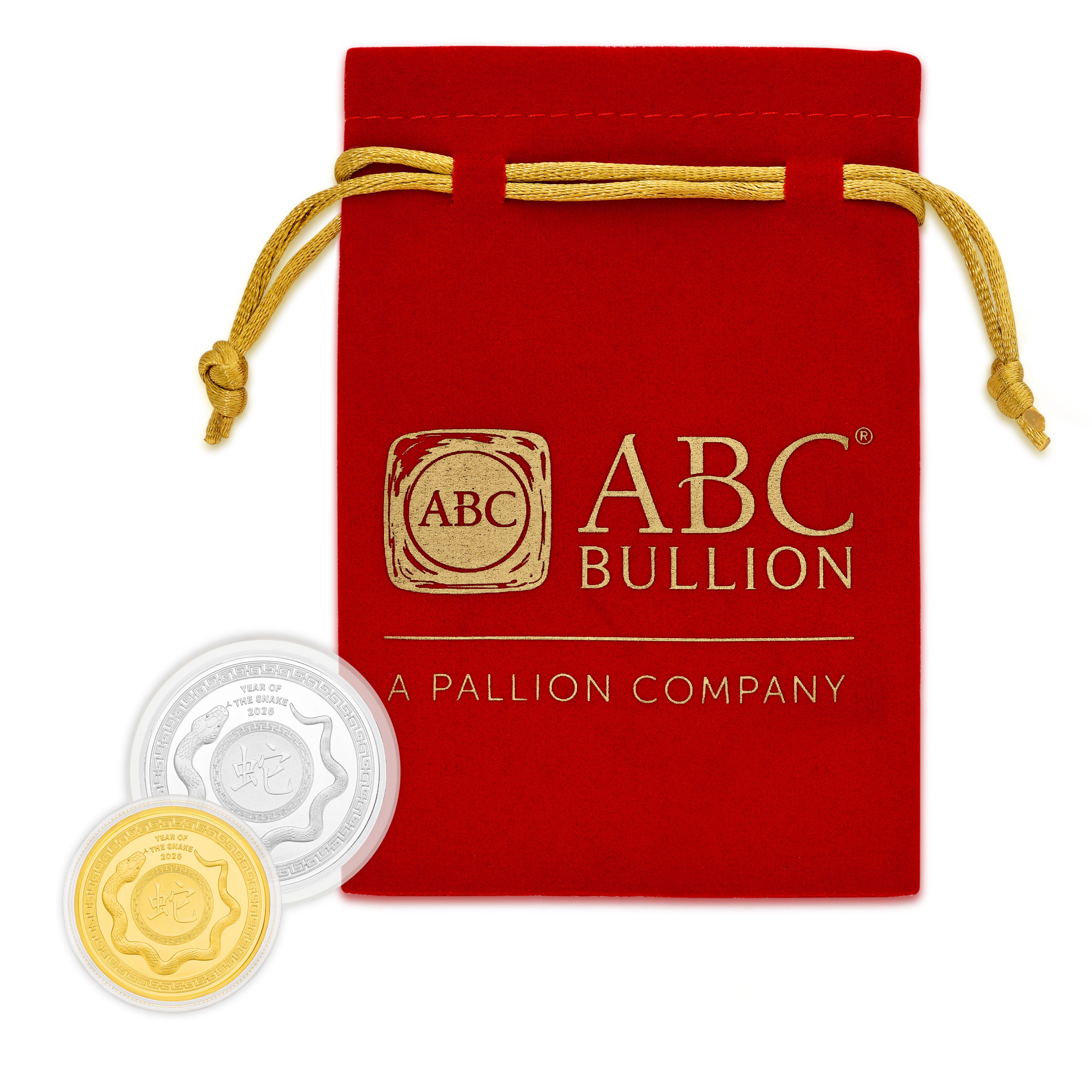 1oz ABC Lunar Snake Gold Coin Gold