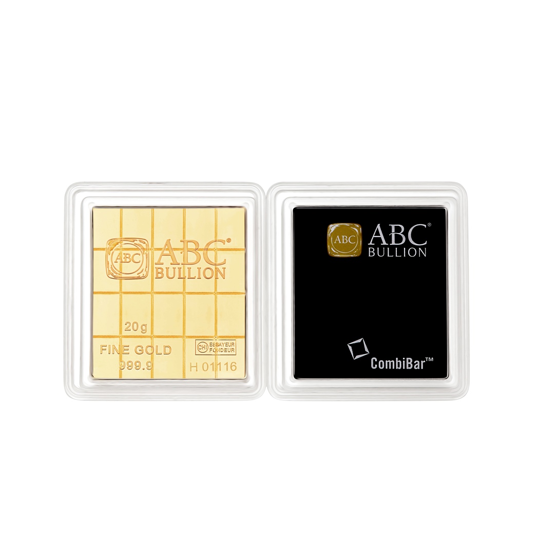 20x1g CombiBar ABC Gold Minted Tablet 9999 Gold