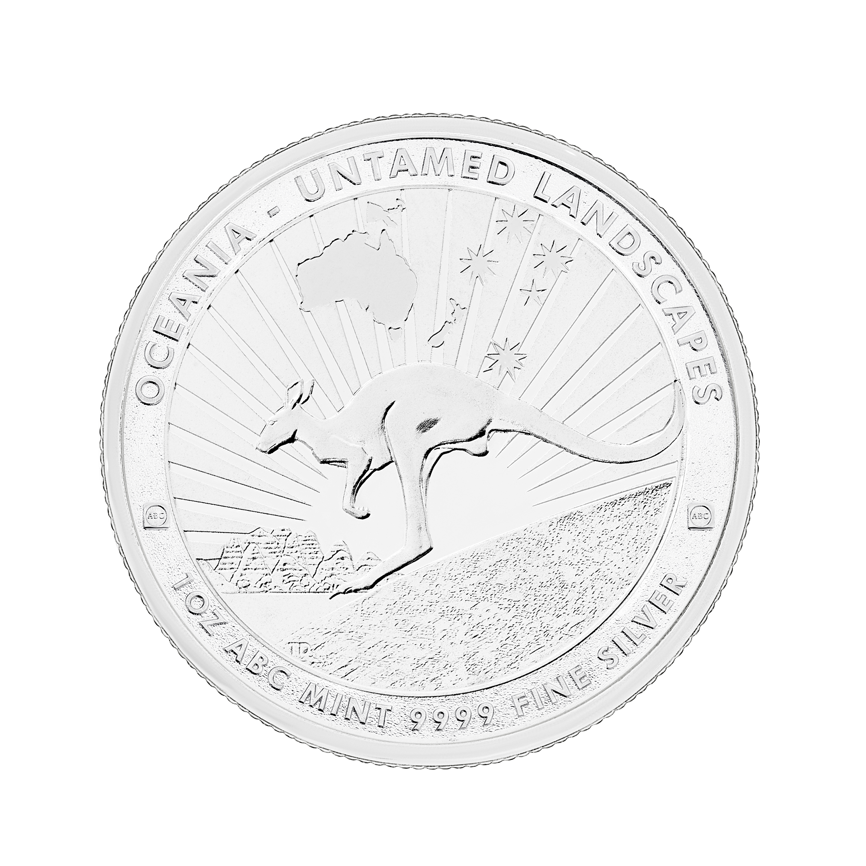 Untamed Landscapes The Kangaroo 1 oz Silver Coin Silver