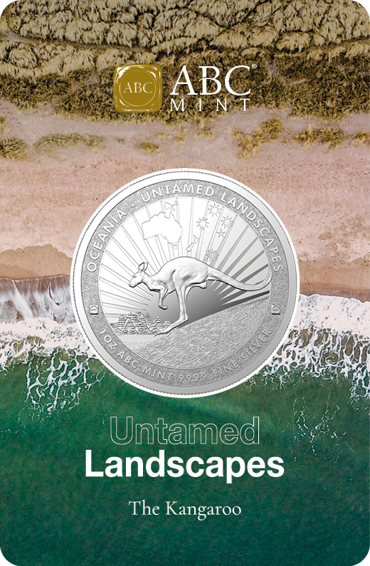 Untamed Landscapes The Kangaroo 1 oz Silver Coin BlisterPack Silver