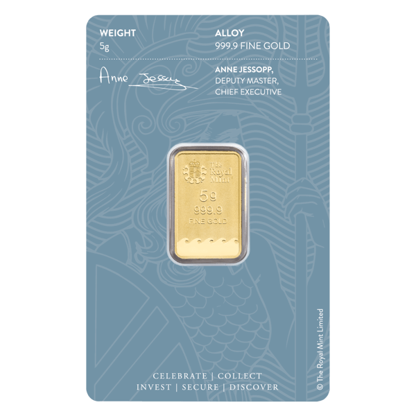 5gram Britannia Gold Minted bar 9999 Gold 4 5gram Britannia Gold Minted bar 9999 Gold