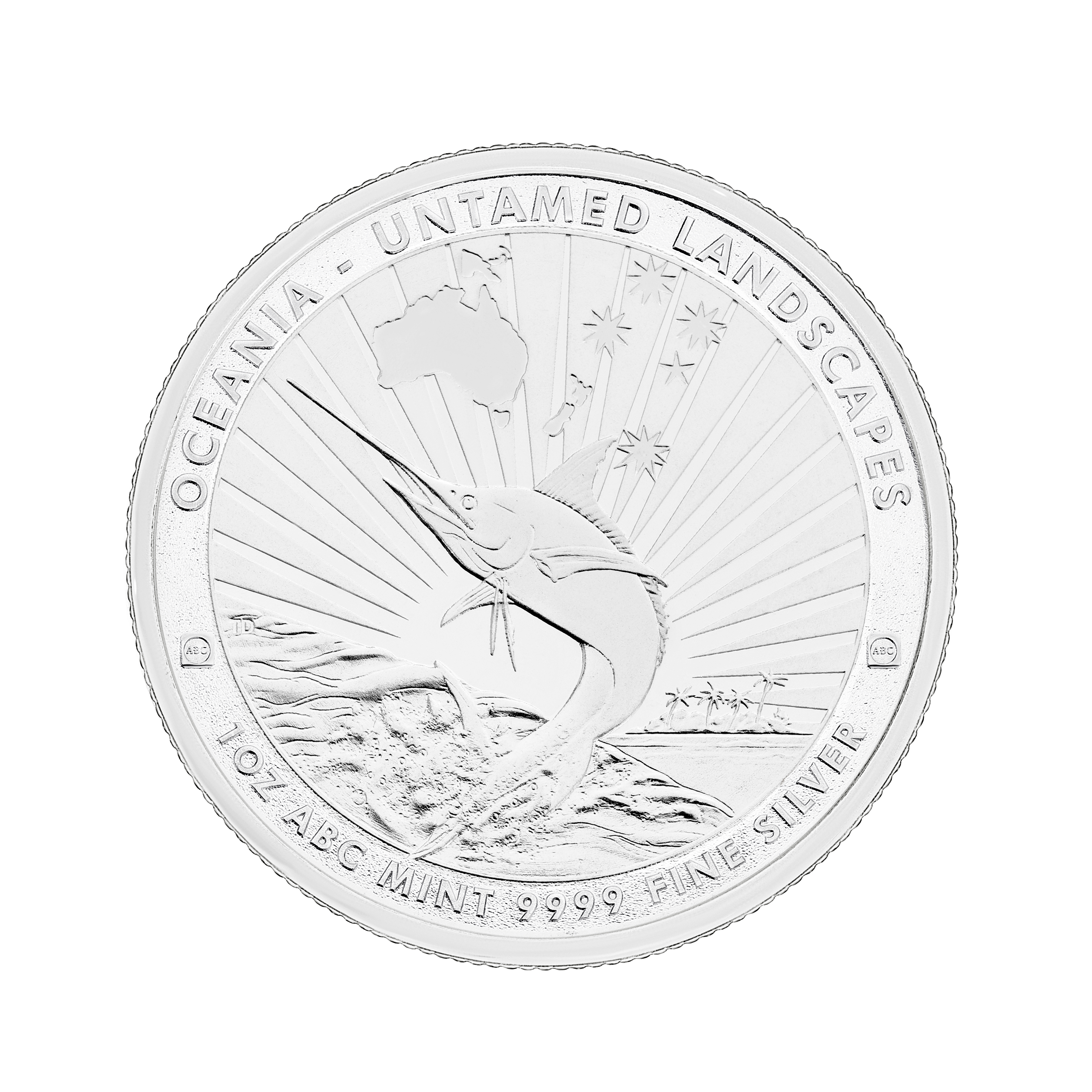 Untamed Landscapes Sailfish 1oz Silver Coin Silver