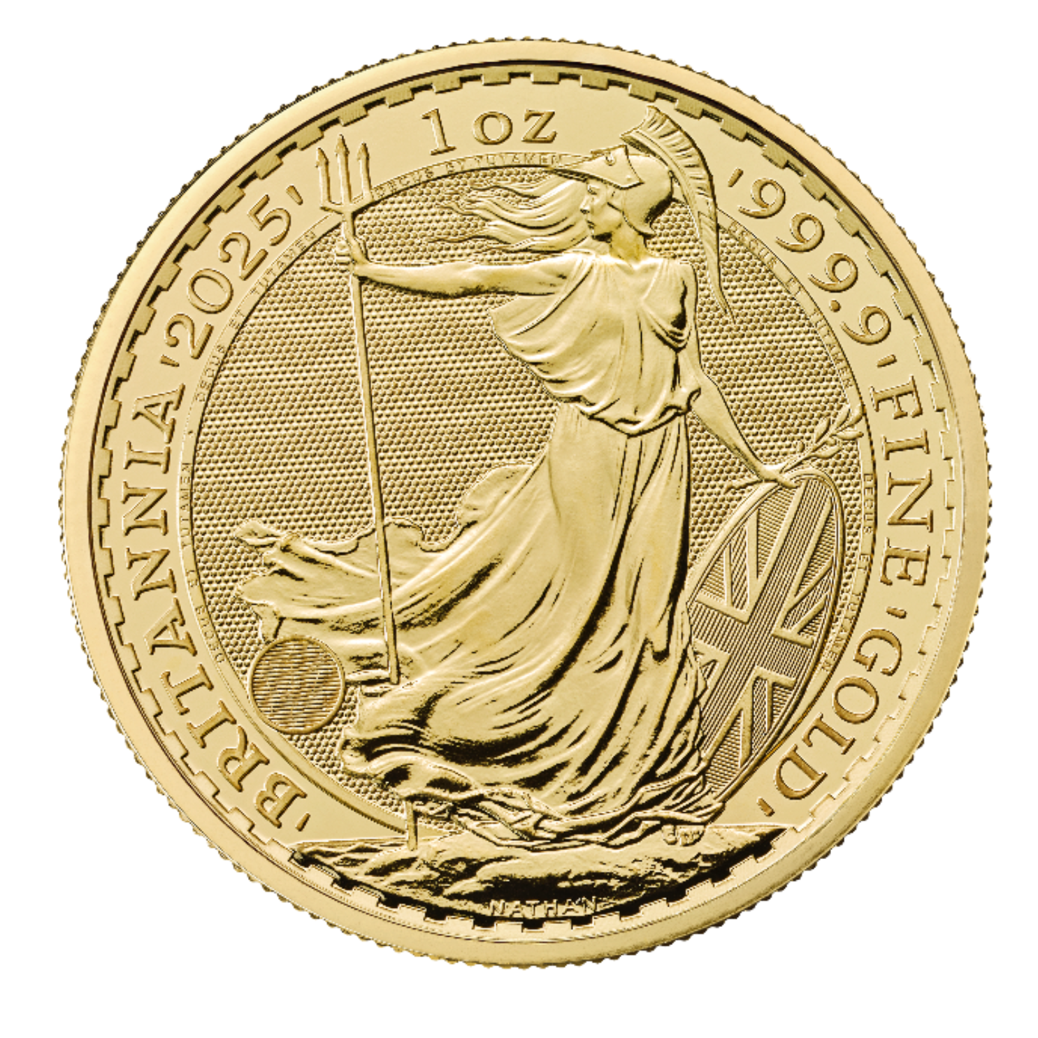 1oz Britannia Gold Coin 9999 KING CHARLES Gold