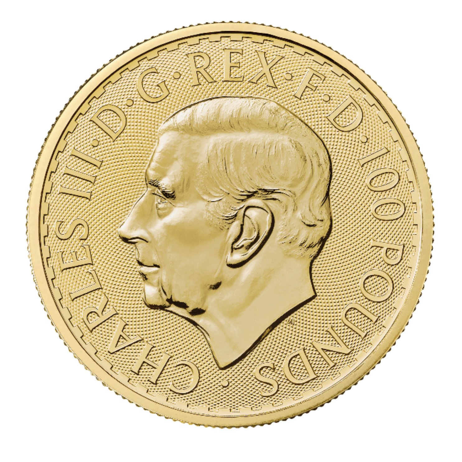1oz Britannia Gold Coin 9999 KING CHARLES Gold