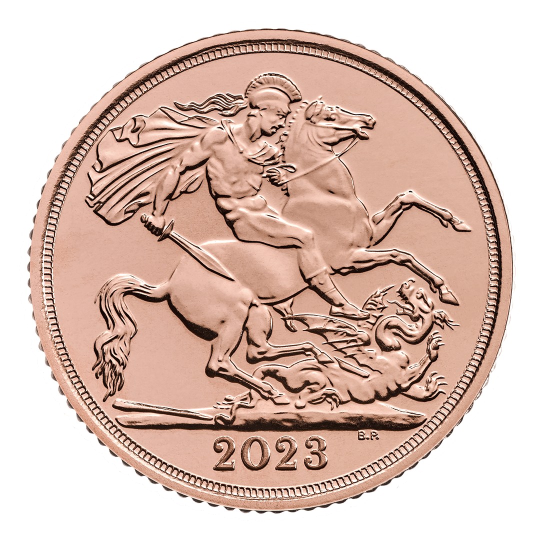 The Royal Mint Coronation Half Sovereign Coin Gold