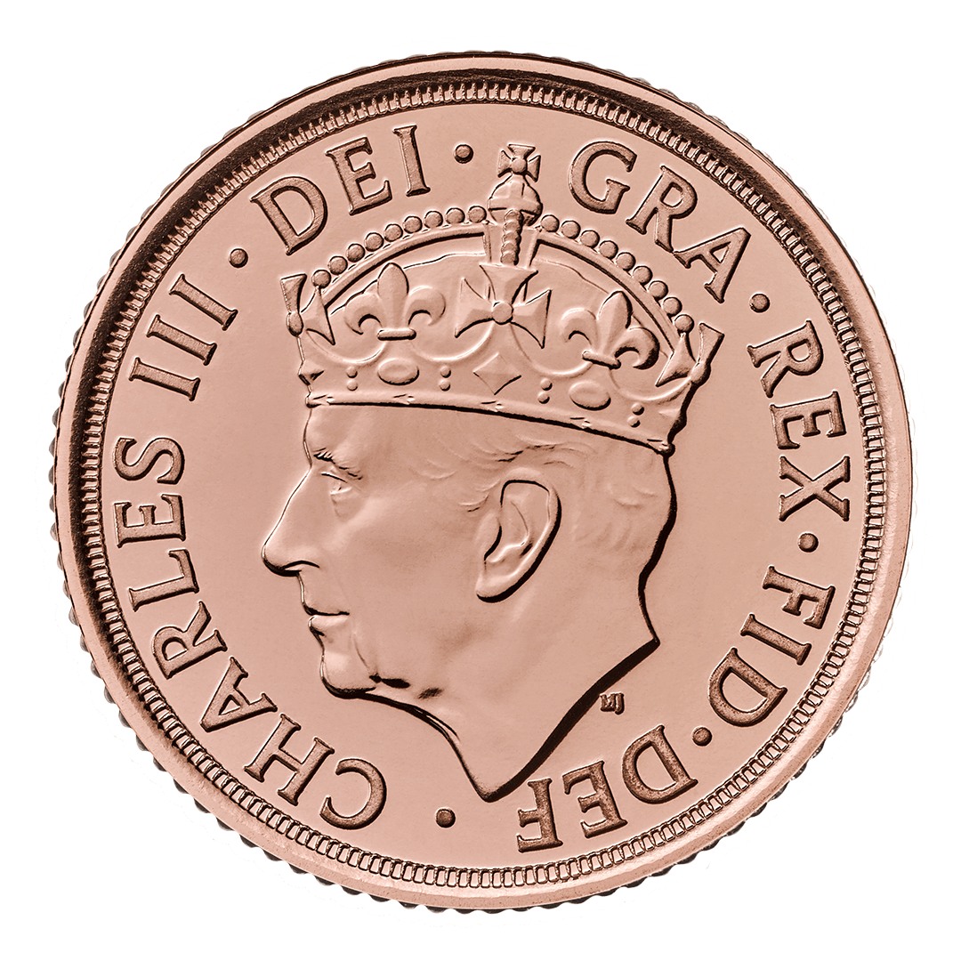 The Royal Mint Coronation Half Sovereign Coin Gold