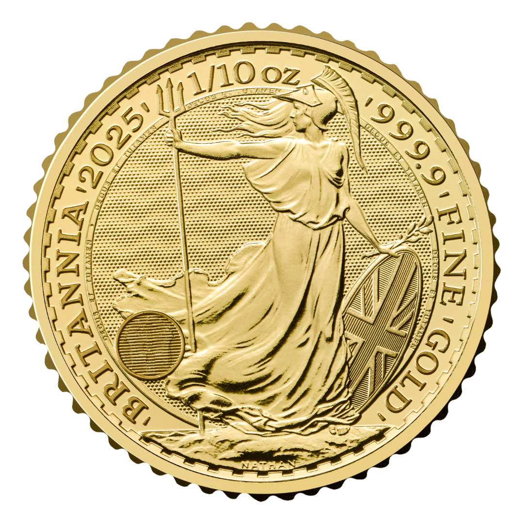1/10oz Britannia Gold Coin 9999 Gold