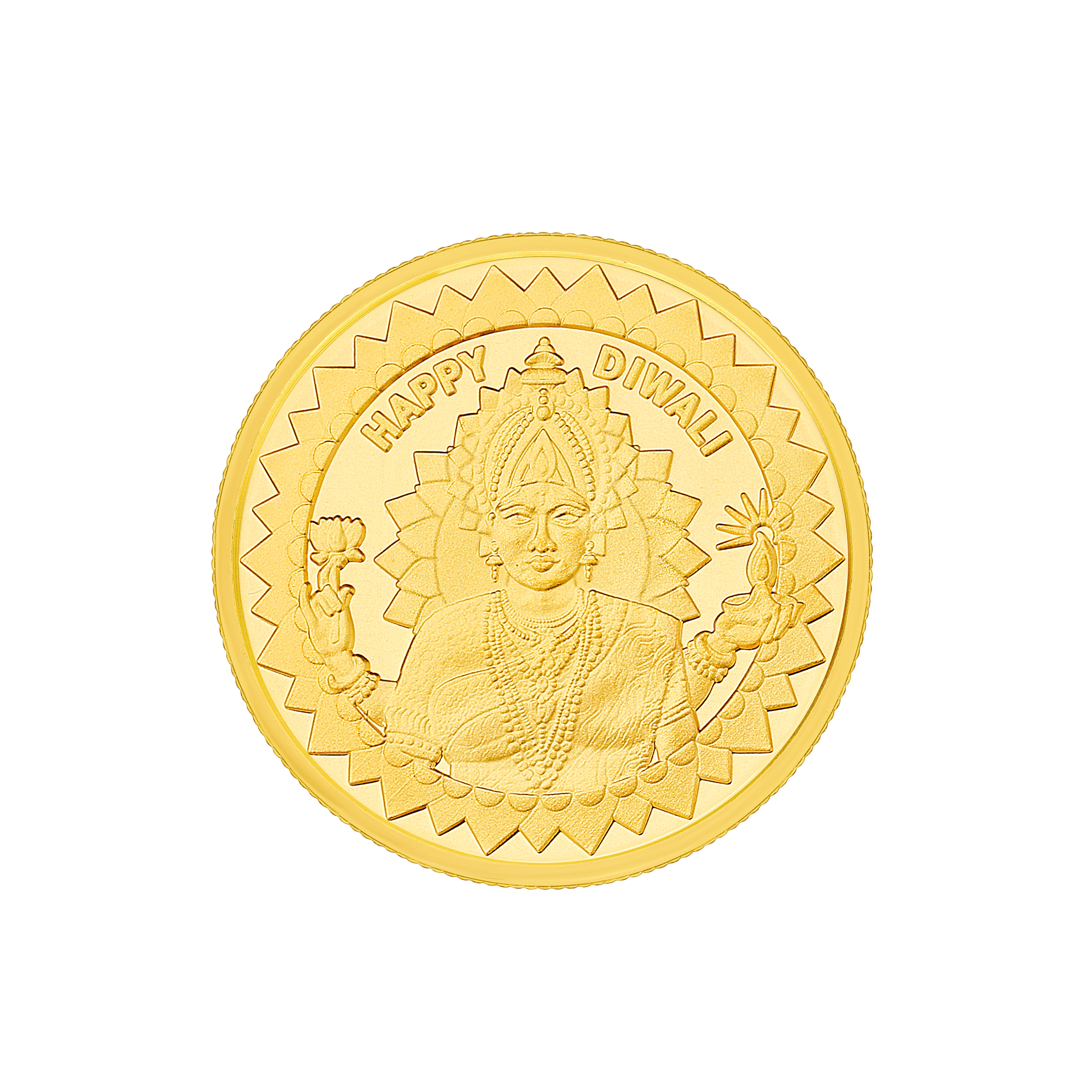10g Gold ABC Diwali coin 9999 Gold